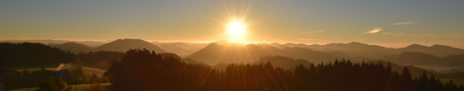 Sonnenaufgang am Johannesweg
